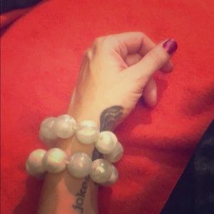 Marble elastic bracelets